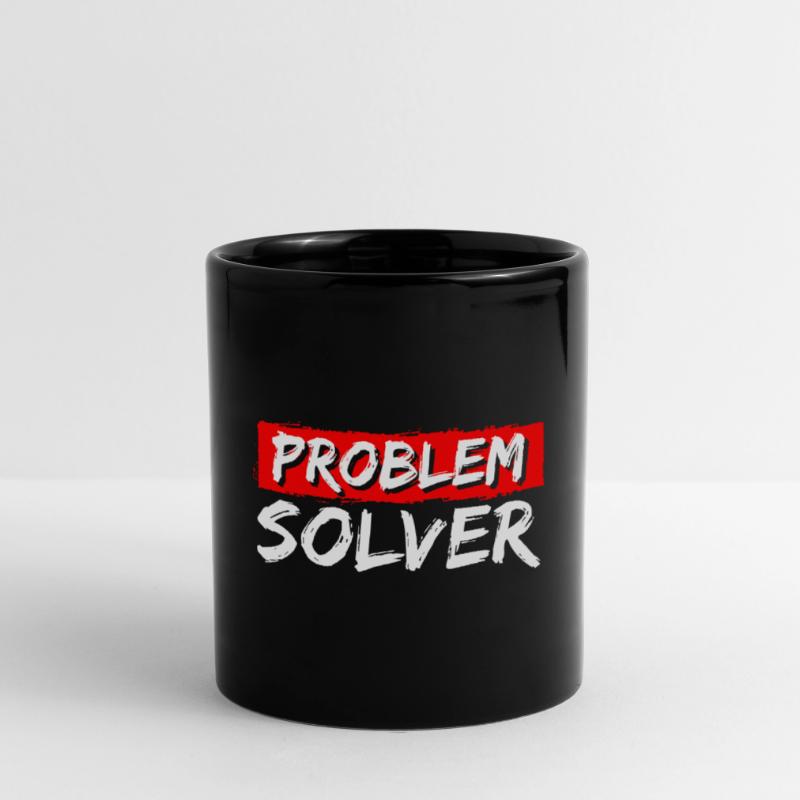 Solution Funny No problem Full Colour Mug
