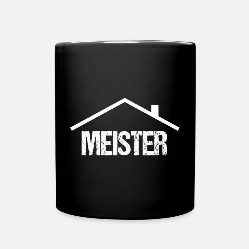Hausmeister - Tasse einfarbig - Schwarz