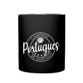 Buen Camino de Santiago de Compostela Jakobsweg - Full Colour Mug - black - Front