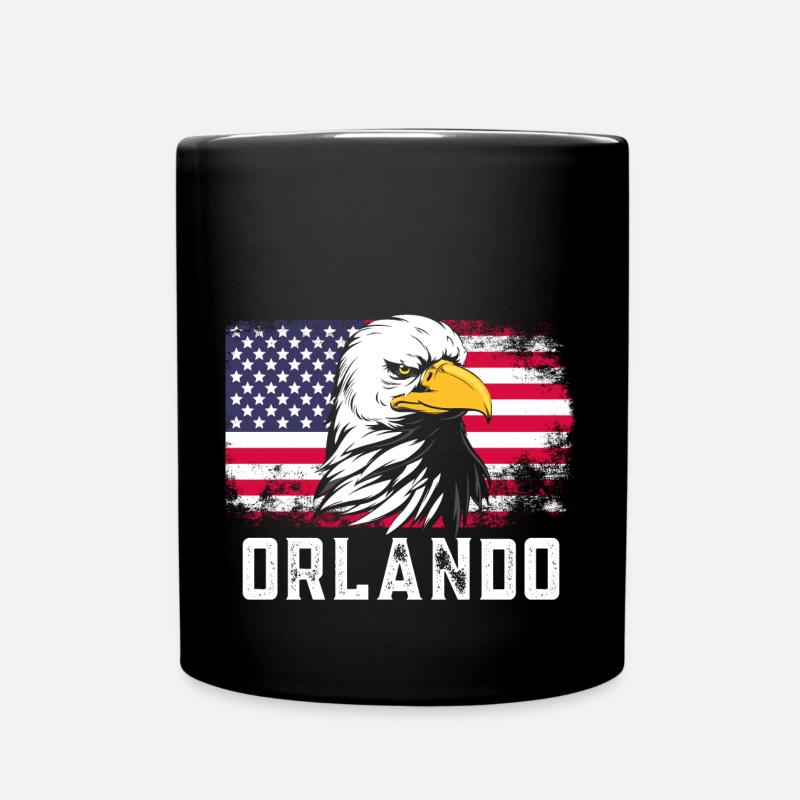 Orlando Floride - Mug uni - noir