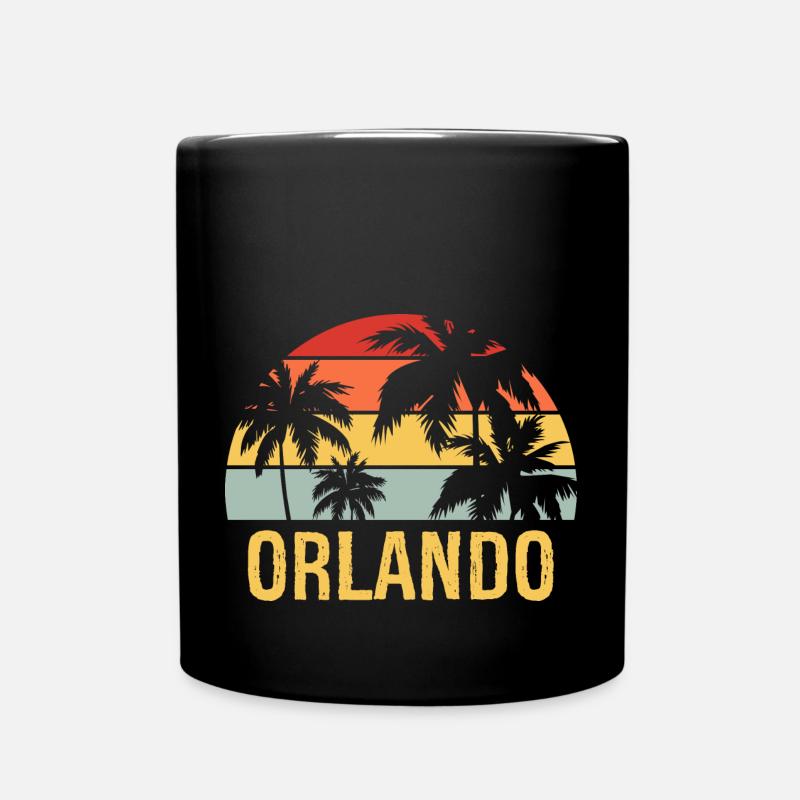 Orlando Floride - Mug uni - noir