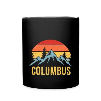 Columbus Ohio - Full Colour Mug - black - Front