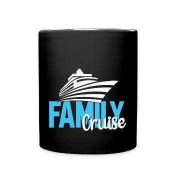 Family Cruise - Full Colour Mug - black - Front