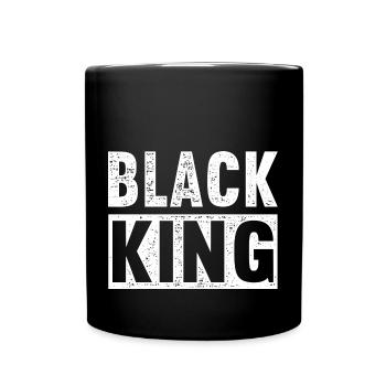 Black King - Full Colour Mug - black - Front