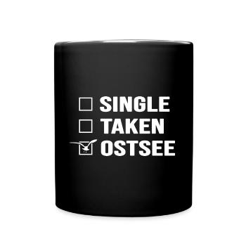 baltic sea beach feeling summer vibes baltic sea holiday - Full Colour Mug - black - Front
