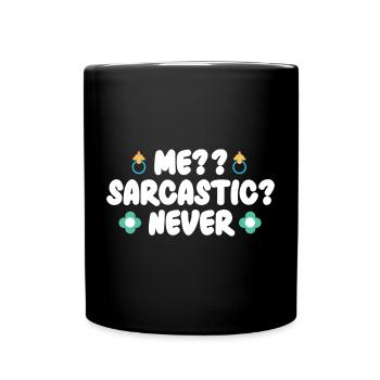 Mama Muttertag Geschenkidee Schwanger - Tasse einfarbig - Schwarz - Vorne