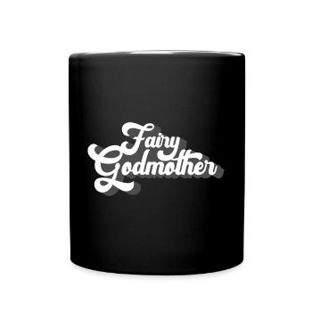 Fantasie Kinder Schwester Einhorn - Tasse einfarbig - Schwarz - Vorne