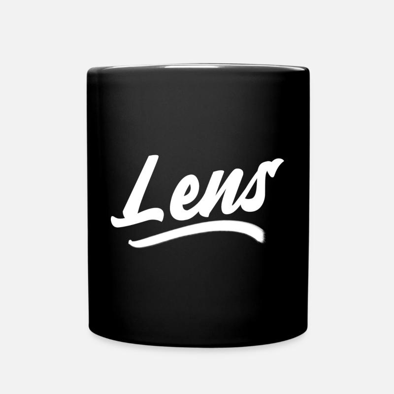 Lens - Mug uni - noir