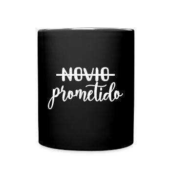 Prometido fiancé fiancé marié à être - Mug uni - noir - Devant