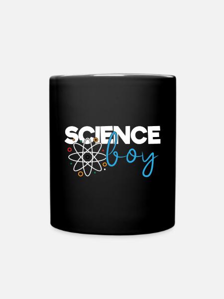 Science Boy - Full Colour Mug - black