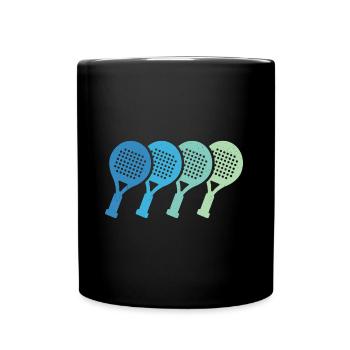 Padel Tennis Padel Players Padel Rackets Padel - Full Colour Mug - black - Front