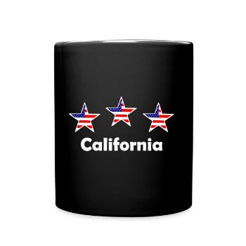 Californie - Mug uni - noir - Devant