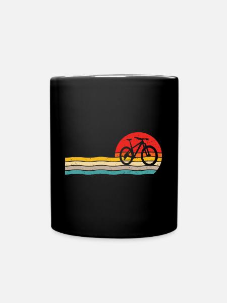 VTT rétro VTT - Mug uni - noir