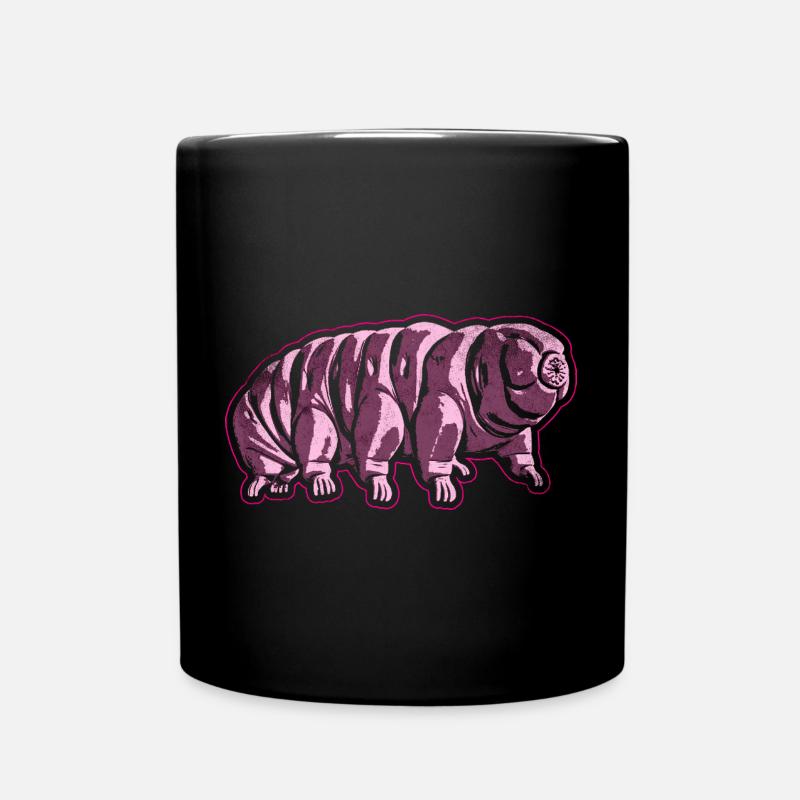 Bärtierchen - Tasse einfarbig - Schwarz