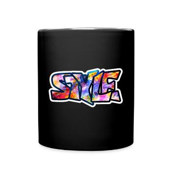 Style your Life - Full Colour Mug - black - Front