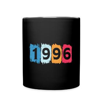 T-shirt rétro 1996 96 millésime 1996 - Mug uni - noir - Devant
