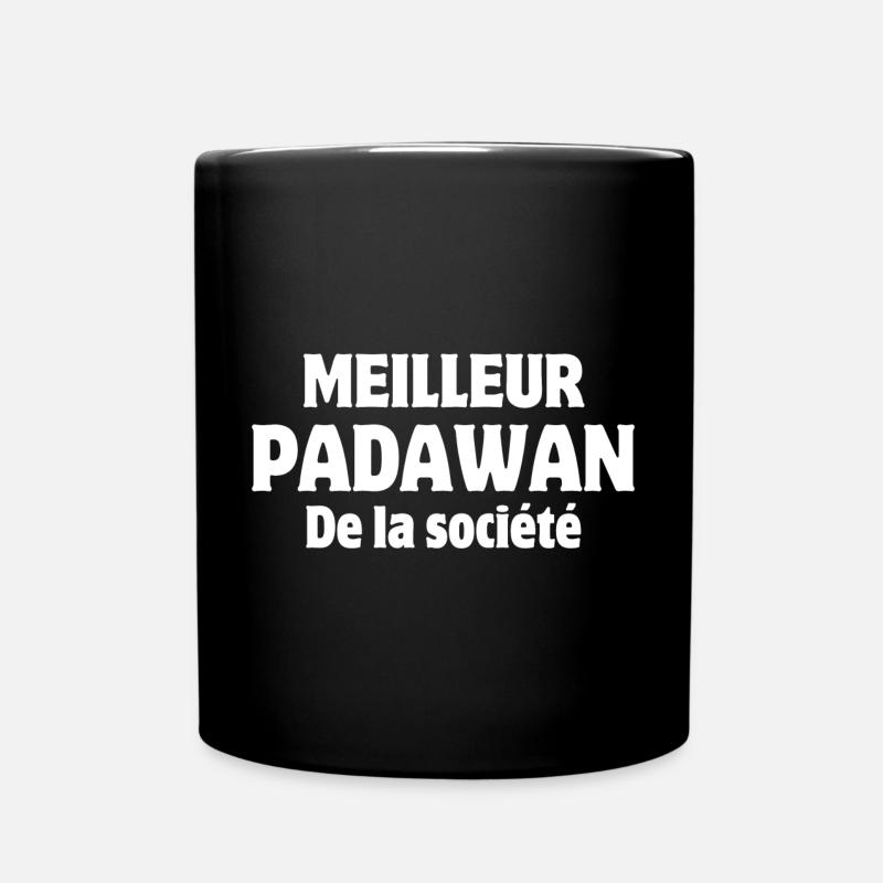 padawan, apprenti, stagiaire - Mug uni - noir