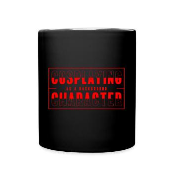 Cosplay Art Friends - Full Colour Mug - black - Front