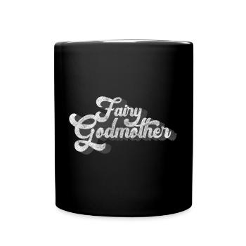 Fantasie Märchen Mädchen Zauber - Tasse einfarbig - Schwarz - Vorne