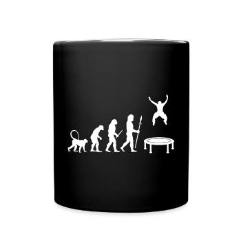 Trampoline Jumper Development - Full Colour Mug - black - Front