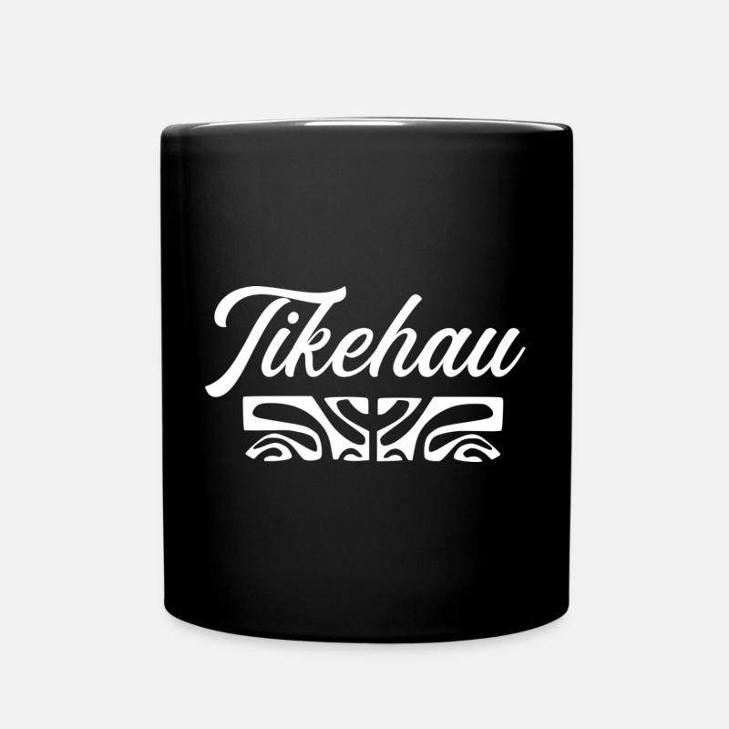 TIKEHAU (weiß) - Tasse einfarbig - Schwarz