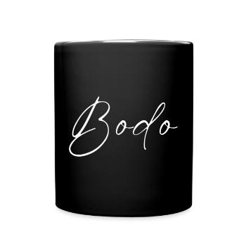 Bodo Name T-Shirt Geschenk Für Männer - Tasse einfarbig - Schwarz - Vorne