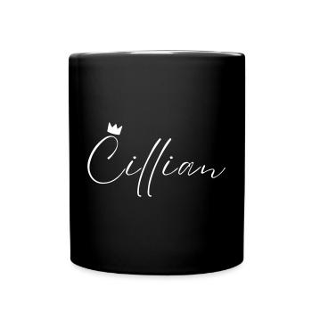 Cillian Name König T-Shirt Geschenk Männer - Tasse einfarbig - Schwarz - Vorne