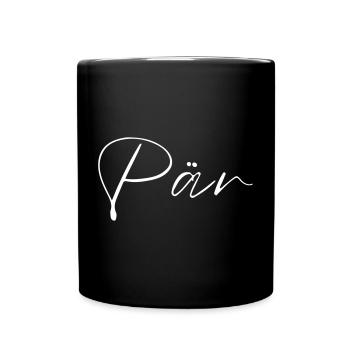 Pär Name T-Shirt Gift for Men - Full Colour Mug - black - Front