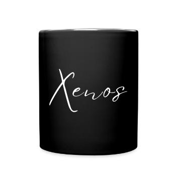 Xenos Name T-Shirt Geschenk Für Männer - Tasse einfarbig - Schwarz - Vorne