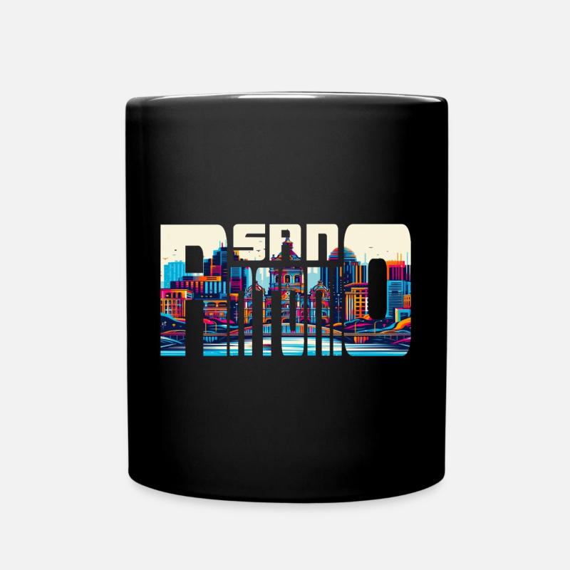 SAN ANTONIO - Full Colour Mug - black