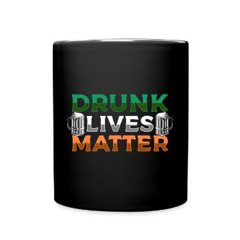 Irish Irish Holiday Beer - Full Colour Mug - black - Front