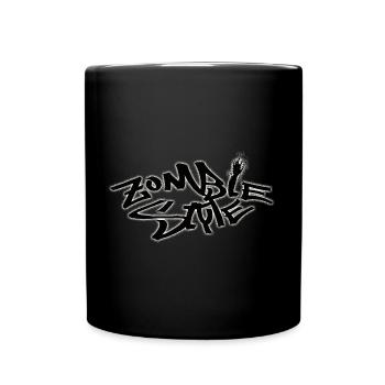 Zombie Style - Tasse einfarbig - Schwarz - Vorne