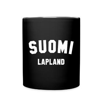 LAPLAND, Suomi, Finland - Full Colour Mug - black - Front