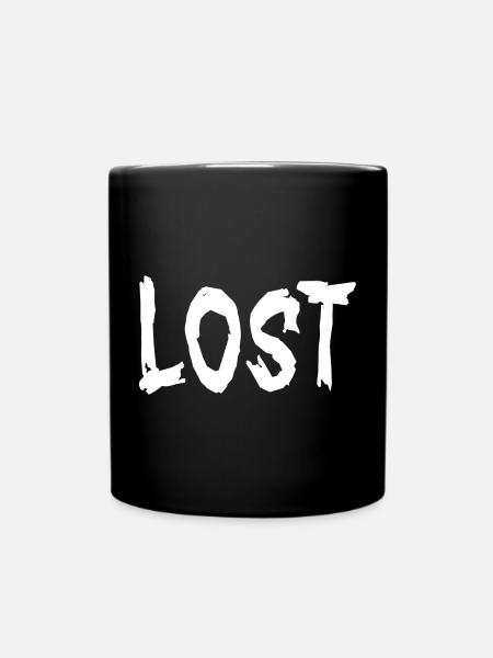 LOST - Full Colour Mug - black