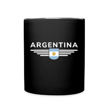 Argentina Outfit Clothing T-Shirt Design - Full Colour Mug - black - Front