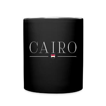 Cairo T-Shirt Outfit Design - Mug uni - noir - Devant