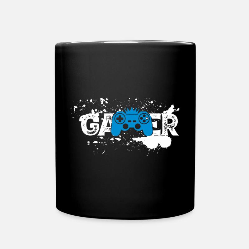 Gamer - Tasse einfarbig - Schwarz