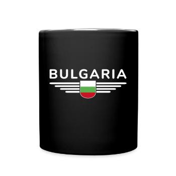 Bulgaria Design – L’amour de la culture - Mug uni - noir - Devant