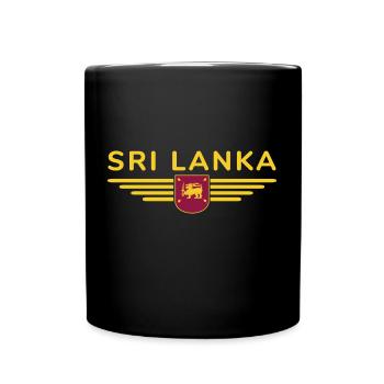 Sri Lanka Design – Experience Island Magic - Full Colour Mug - black - Front