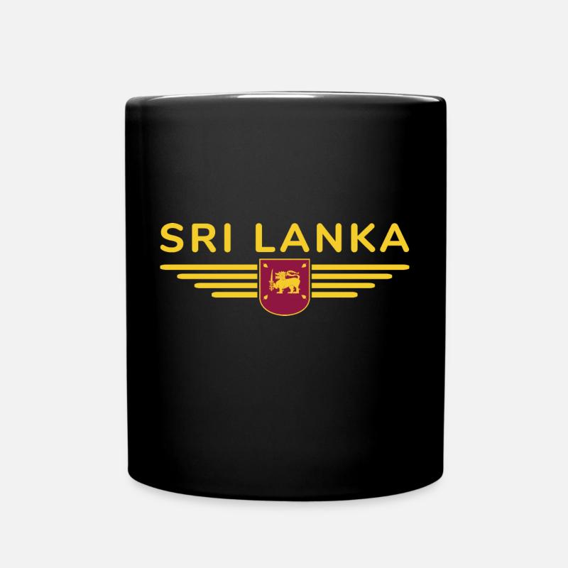 Sri Lanka Design – Découvrez la magie de l’île - Mug uni - noir