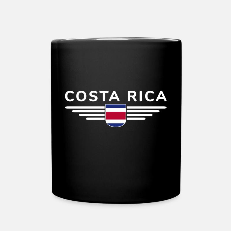 Costa Rica T-Shirt – Pura Vida Style - Mug uni - noir