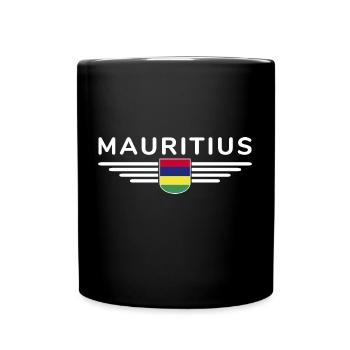 Mauritius T-Shirt – Island Fans & Lovers - Full Colour Mug - black - Front