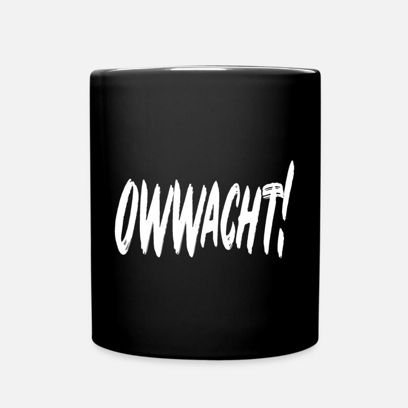 Owwacht! - Tasse einfarbig - Schwarz