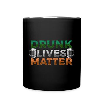 Pub Trinker Tourismus Insel - Tasse einfarbig - Schwarz - Vorne