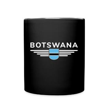T-shirt Botswana pour les fans - Mug uni - noir - Devant