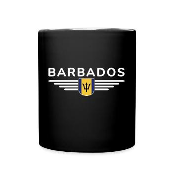 T-Shirt de la Barbade : Pure sensation des Caraïbes - Mug uni - noir - Devant