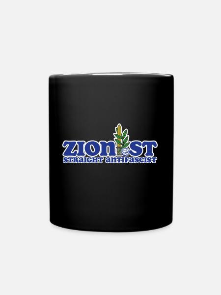 Shirt: Zionist - Tasse einfarbig - Schwarz