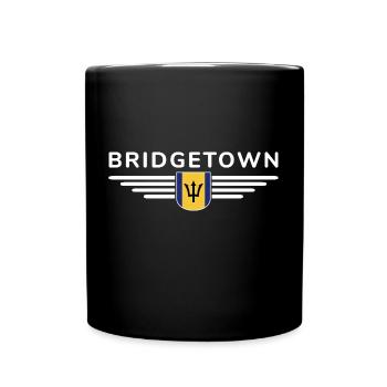 Bridgetown T-Shirt: Karibik-Vibes - Tasse einfarbig - Schwarz - Vorne
