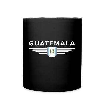 J’aime le Guatemala, T-shirt Style Design - Mug uni - noir - Devant