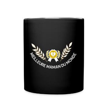 Meilleure maman du monde. - Mug uni - noir - Devant